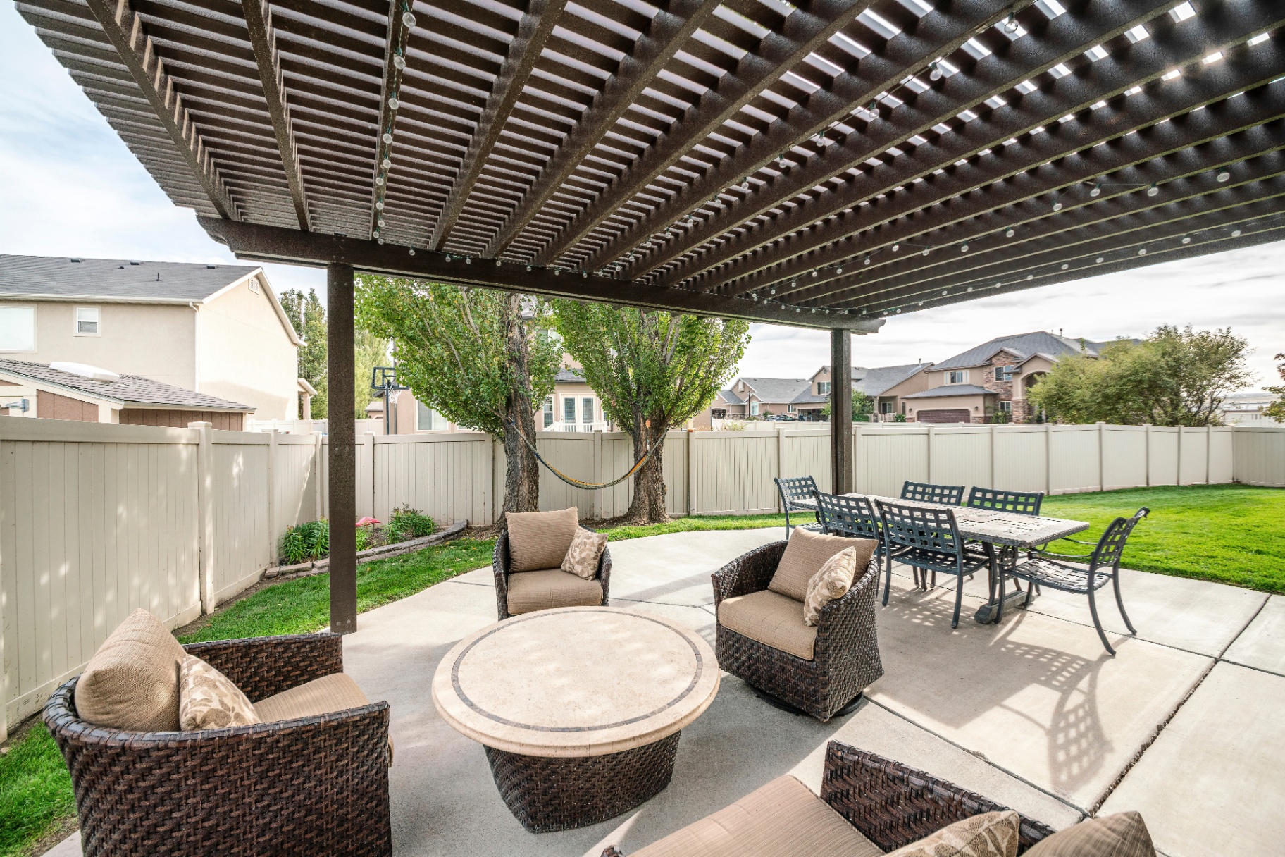 Patios concrete project in Charlotte